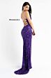 Primavera Couture 3791 Spaghetti Strap Lace-Up Cross Back Dress
