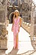 Primavera Couture 3926 V-Neck Beaded Sleeveless Dress