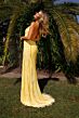 Primavera Couture 4513 High Slit Beaded V-Neck Dress