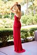 Primavera Couture 4514 Front Cutout Lace-Up Back Dress