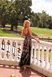 Primavera Couture 4525 Beaded Off-The-Shoulder High Slit Dress