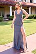 Primavera Couture 4536 Sleeveless Pearl-Beaded Dress