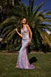 Primavera Couture 4542 Open Back Plunging Neckline Dress