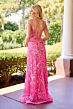 Primavera Couture 4555 Sweetheart Neck Beaded Dress