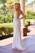 Primavera Couture 4558 Lace-Up Back Keyhole Cutout Dress