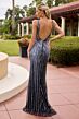 Primavera Couture 4565 Sleeveless Low Back Dress
