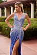 Primavera Couture 4565 Sleeveless Low Back Dress