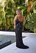 Primavera Couture 14072 Beaded Lace-Up Back Scoop Neck Dress