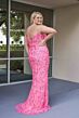 Primavera Couture 14080 Strapless V-Neck Dress