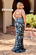 Primavera Couture 14102 Sleeveless Beaded Scoop Neck Dress