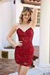 Primavera Couture 4430 Lace-Up Back Floral Embroidery Dress