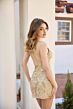 Primavera Couture 4484 Criss Cross Back V-Neck Dress