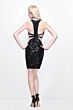 Primavera Couture 1653 Strappy Back Faux 2-Piece Dress