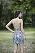 Primavera Couture 3321 Lace-Up Back Two Piece Dress