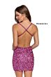 Primavera Couture 3353 Criss Cross Back V-Neck Dress