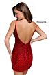 Primavera Couture 3815 Plunging Neckline Bare Back Dress