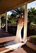 Primavera Couture 11202 Lace-Up Back High Slit Bridal Dress