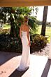 Primavera Couture 11204 Strapless Corset Sequin Skirt Wedding Gown