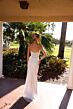Primavera Couture 11204 Strapless Corset Sequin Skirt Wedding Gown