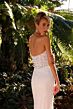 Primavera Couture 11204 Strapless Corset Sequin Skirt Wedding Gown