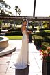 Primavera Couture 11205 Illusion Corset High Slit Wedding Dress