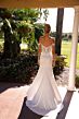 Primavera Couture 11208 Slit Skirt Off The Shoulder Bridal Dress