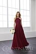 Claret (Lace & Chiffon)
