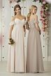 Taupe (Satin & Chiffon)