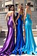 Portia and Scarlett PS25153 Embellished Corset High Slit Dress