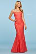 Sherri Hill 53359 Tie Back Lace Dress