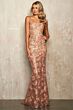 Sherri Hill 54266 Tie Back Embroidered Dress
