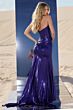Sherri Hill 56654 Strapless Corset High Slit Dress