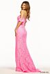 Sherri Hill 56064 Off The Shoulder Lace Dress