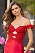 Sherri Hill 56200 Keyhole Bodice Off The Shoulder Dress