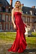 Sherri Hill 56992 Ruffle Skirt Hot Fix Dress