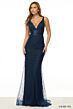 Sherri Hill 57002 Pearl Embellished Plunging Neck Dress