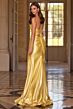 Sherri Hill 57652 High Slit Lace-Up Back Dress