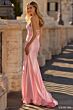 Sherri Hill 57684 Plunging Neck High Slit Beaded Dress