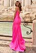 Sherri Hill 57691 Corset Bodice Lace-Up Back Dress