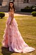 Sherri Hill 57699 Ruffle Skirt Off The Shoulder Dress