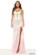 Ivory/Pink Ombre