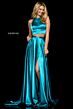 Sherri Hill 52230 Slit Skirt Two Piece Long Party Dress