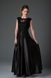Soulmates 1611 Sash Belt Lace Bodice Dress