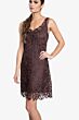Soulmates D1305 Scoop Neck Lace Dress