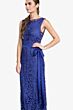 Soulmates D1312 Ribbon Belt Jewel Neckline Dress
