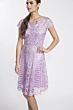 Soulmates D1319 Cap Sleeve Scoop Neck Dress