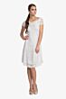 Soulmates D1319 Cap Sleeve Scoop Neck Dress