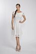 Soulmates D1319 Cap Sleeve Scoop Neck Dress