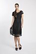 Soulmates D1319 Cap Sleeve Scoop Neck Dress