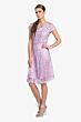 Soulmates D1319 Cap Sleeve Scoop Neck Dress